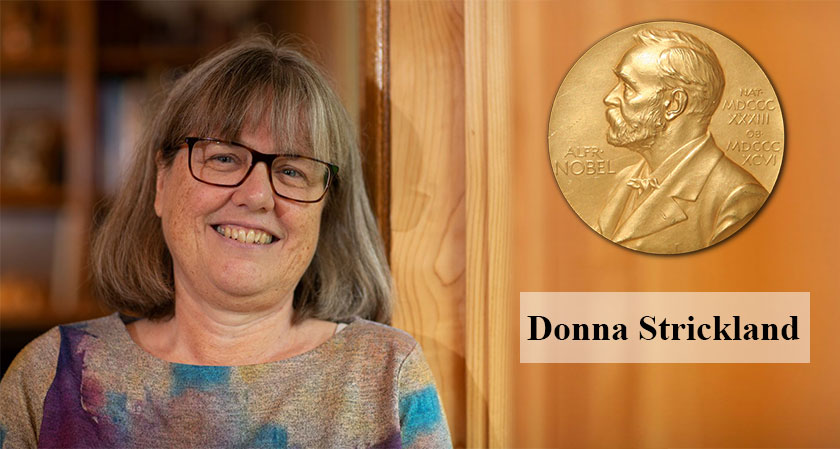 A woman wins the Nobel Prize in physics after 55 years