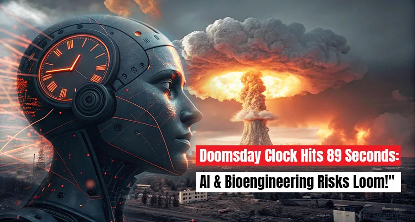 Doomsday Clock Ticks to Historic 89 Seconds: Unchecked AI and Bioengineering Risks Push Humanity to the Brink
