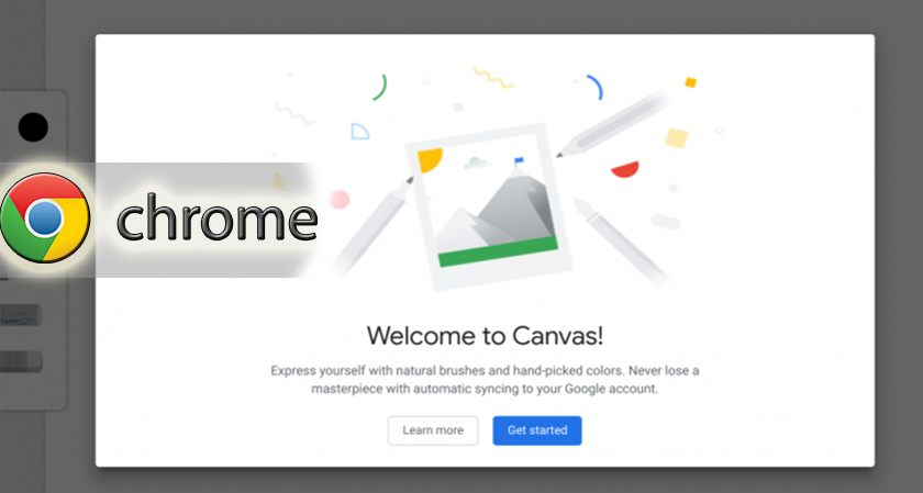 Google comes with a handy app called Chrome Canvas for quick doodles