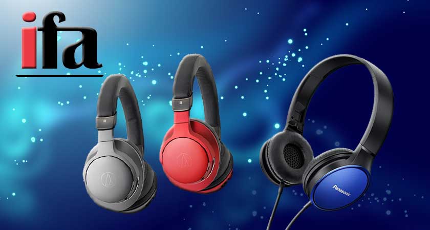 Audio-Technica and Panasonic showcases their new headphones at IFA