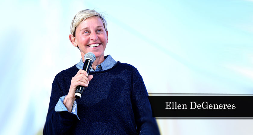 “I learned compassion from being discriminated against. Everything bad that’s ever happened to me has taught me compassion”, says Ellen DeGeneres, an American comedian, and TV show host