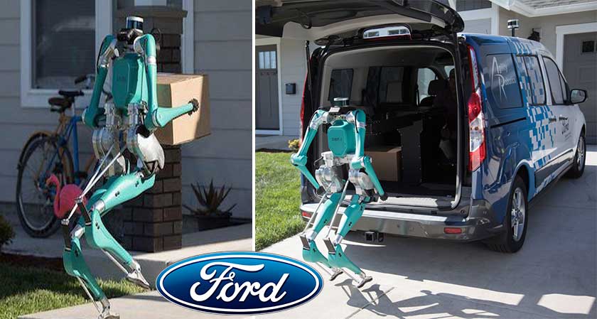 Ford partners with Agility Robotic to develop a Robot for Autonomous Delivery