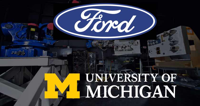 Ford collaborates with the University of Michigan to build a new robotic facility