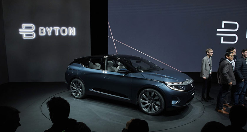 Foxconn to manufacture Chinese electric vehicle Byton