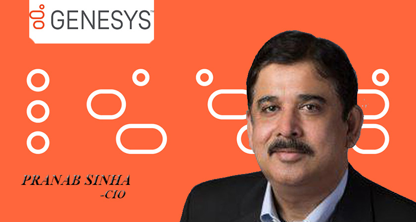 Pranab Sinha Named as the New CIO Of Genesys