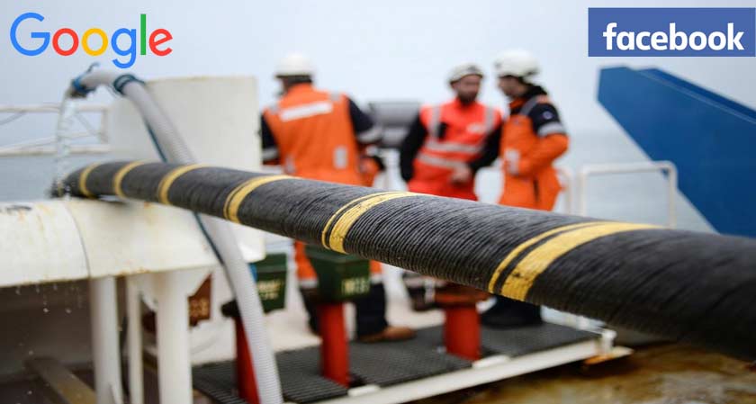 Google Facebook and to build new subsea cables between the US and Southeast Asia