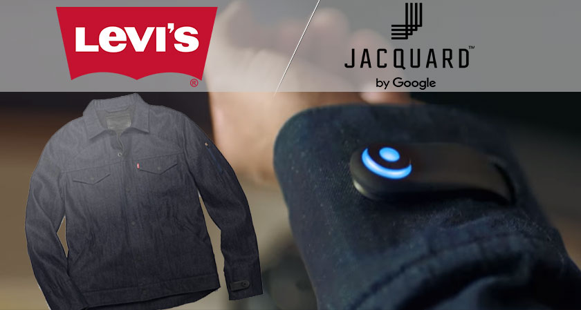 Google and Levi's introduce a new smart jacket that can answer calls and  snap selfies