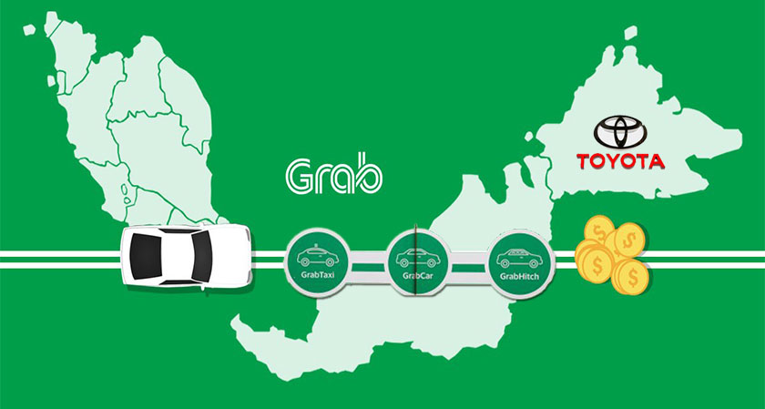 Grab valued at $10 billion after Toyota’s investment