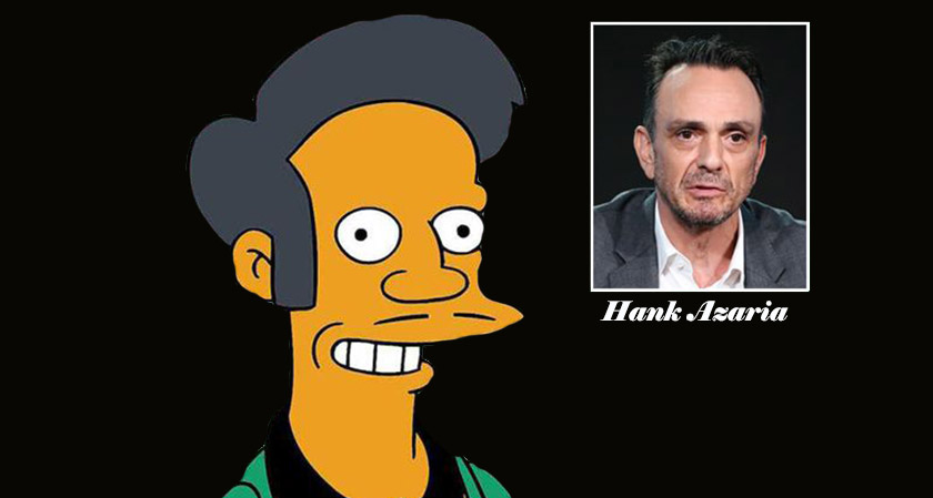 Hank Azaria has declared that he would no longer voice Apu from the Simpsons