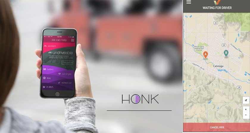 Honk, the hailing app for towing services raises $18 million