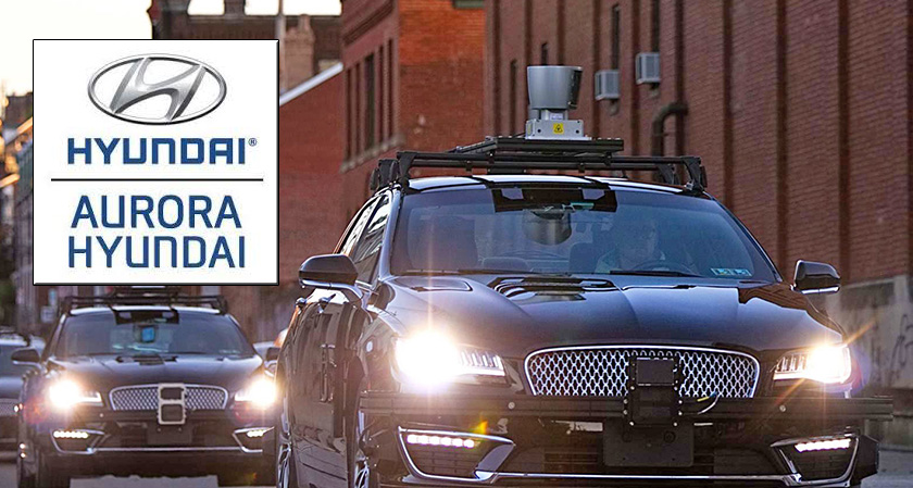 Hyundai buys stakes in autonomous car startup Aurora