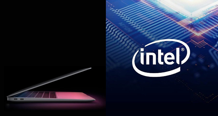 Intel Uses MacBook to advertise and promote its new integrated chips