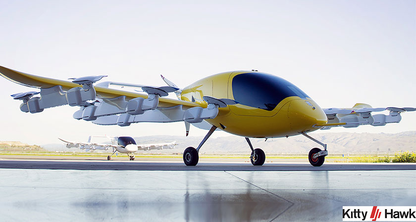 Larry Page funded Kitty Hawk unveils self-flying taxi in New Zealand