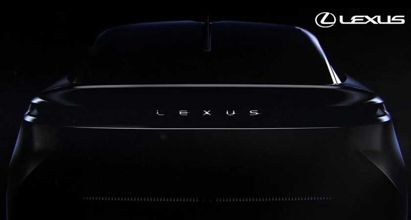 Lexus launches the teaser of its new concept car ahead of its launch
