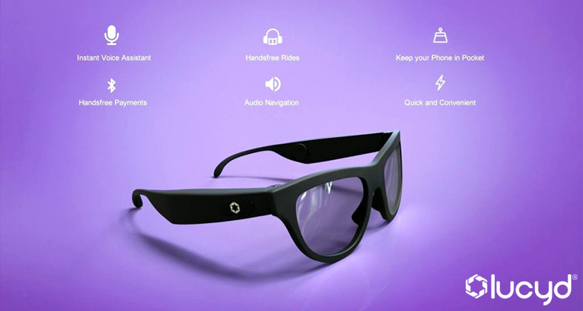 Lucyd Loud, the latest technology in smart glasses:  The future in your eyes is now