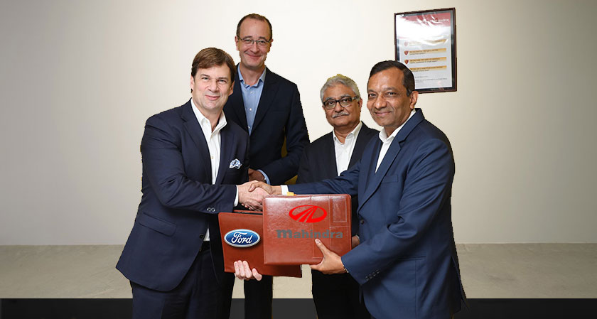 Mahindra and Ford join hands to develop SUVs and small e-vehicles