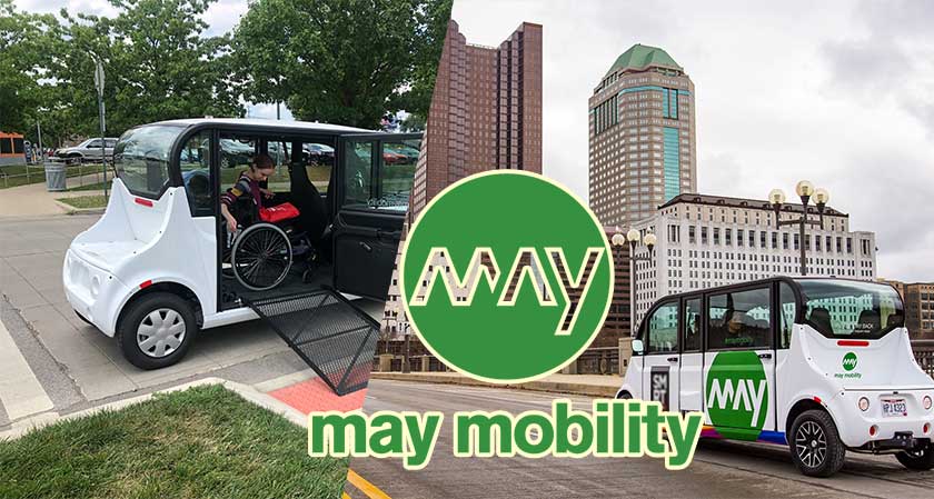 May Mobility Unveils Prototype Version of a Wheelchair-accessible Self-driving Vehicle