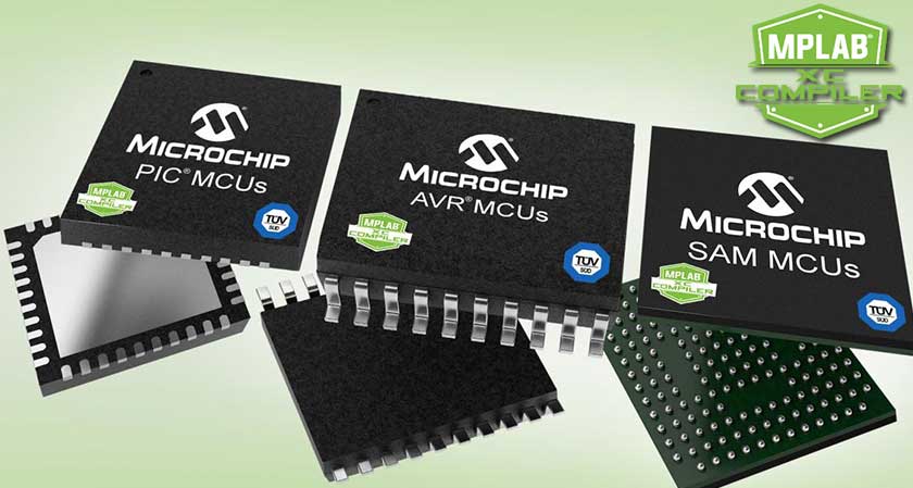 Microchip Technology Inc Announced Certification of Its MPLAB® XC Compilers By TUV SUD