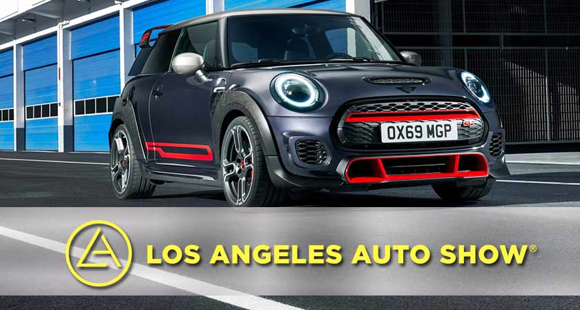 Mini Cooper unveiled its fastest model at the Los Angeles Auto Show