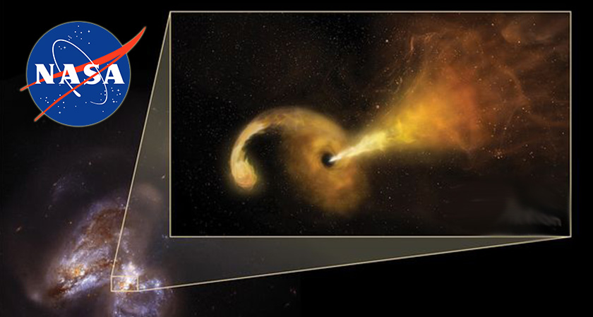 NASA Captures a Black Hole Ripping Apart a Star