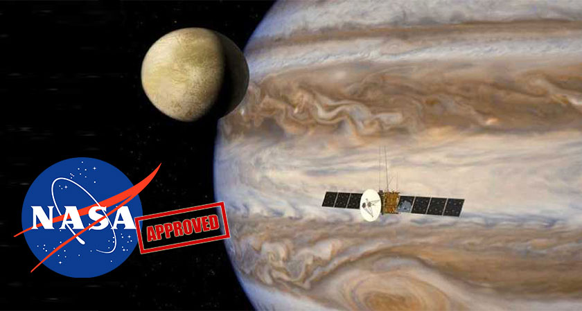 NASA confirms a mission to Jupiter’s icy moon Europa