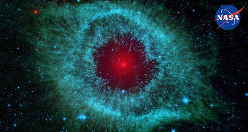 NASA Releases a New Cosmic Image of 'Spooky' Helix Nebula