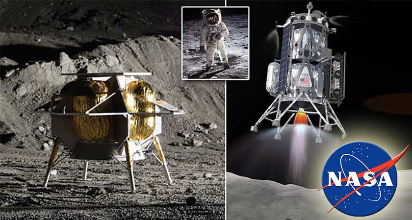 Nine US companies are competing to help NASA put small landers on the Moon