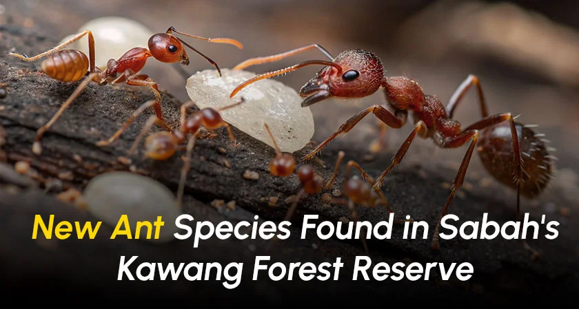 New Ant Species Found in Sabah's Kawang Forest Reserve