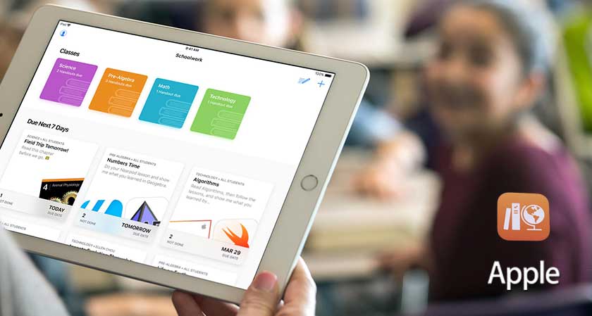New Addition: Apple Launches Free Schoolwork App for Teachers