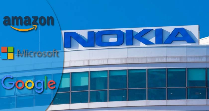 Nokia’s trio of deals with Amazon, Microsoft, and Google to expand its cloud reach