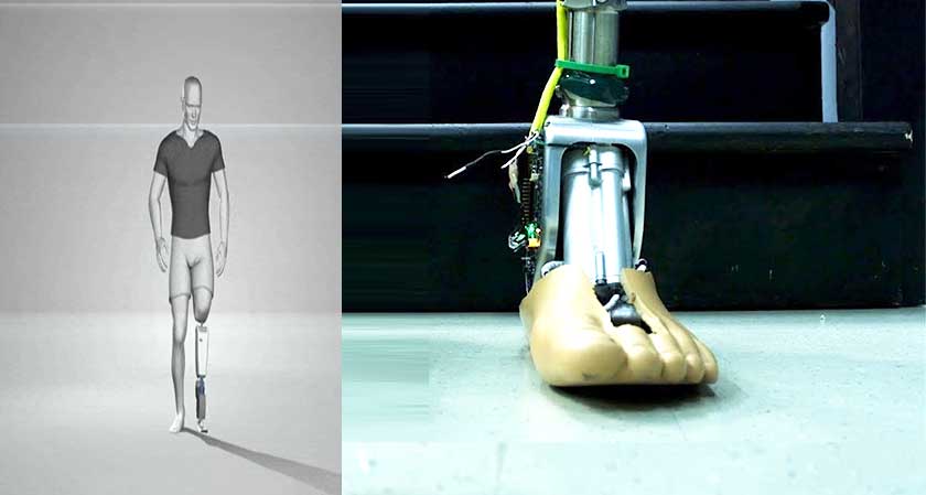 Now artificial limbs can adjust according to terrains!
