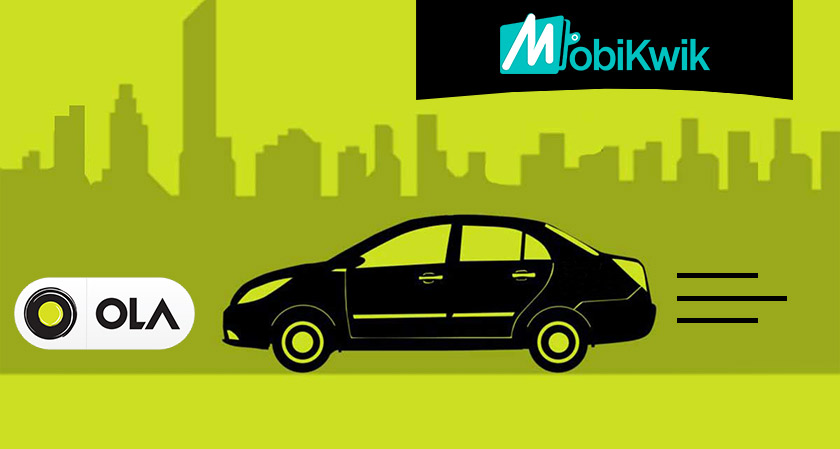 Now Book an Ola Cab with MobiKwik Wallet