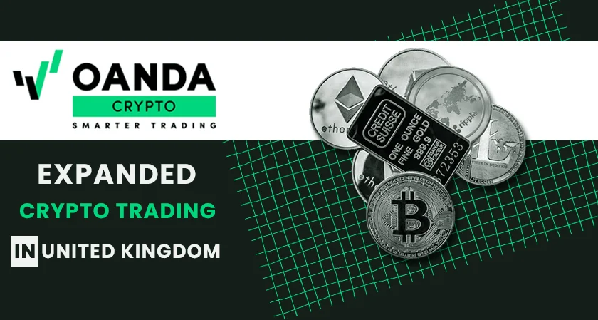 OANDA expanded crypto trading services