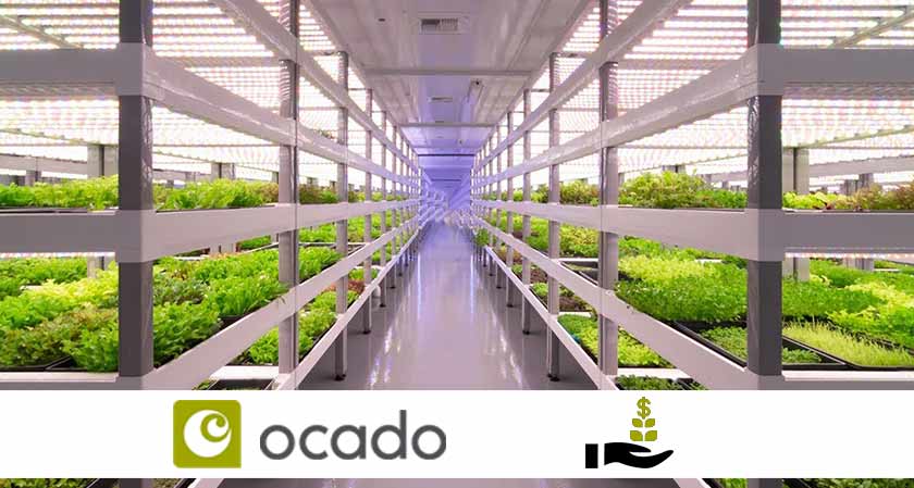 Ocado Injects 17 million pounds into Vertical Framing Sector