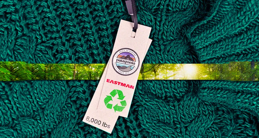 Patagonia Eastman collaborated clothing waste