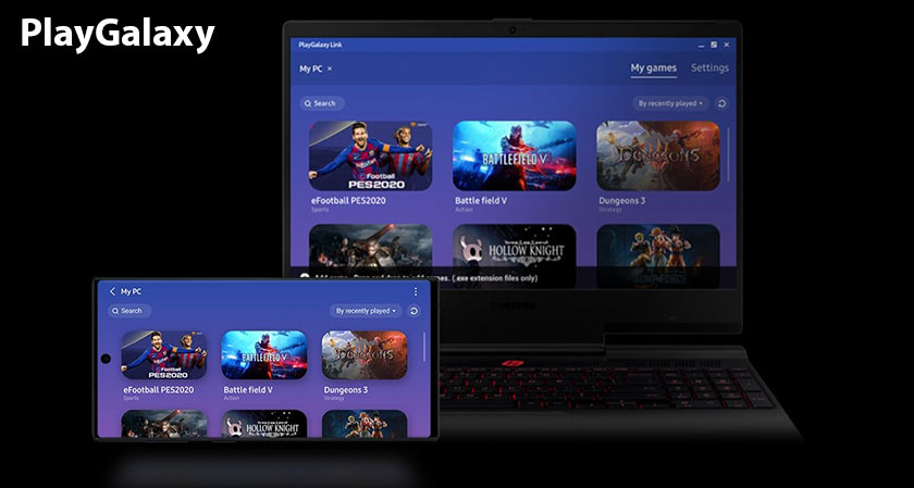 PlayGalaxy Link allows users to stream games from their PC games library