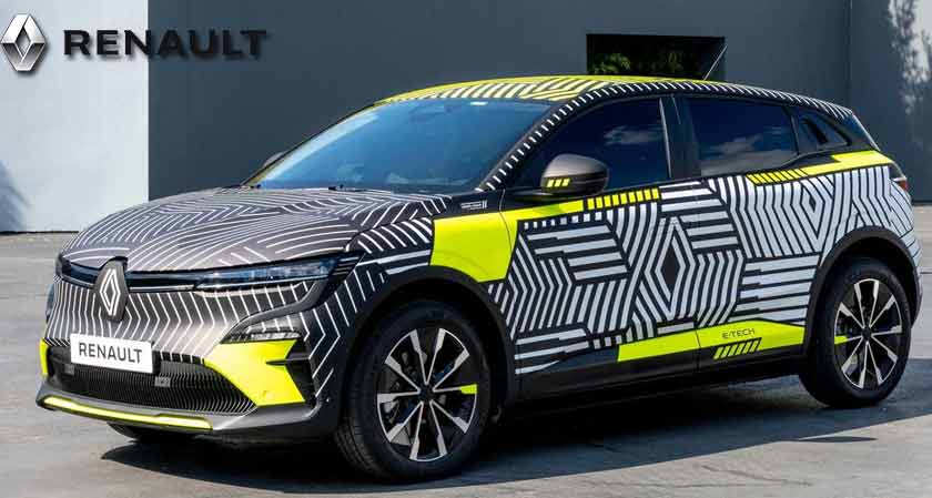 Renault revealed the first images of the Megane E-Tech Electric