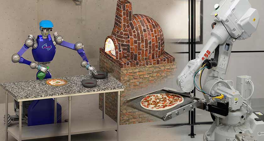We Made Robots. We Made Pizza. Why not Robot made Pizza?