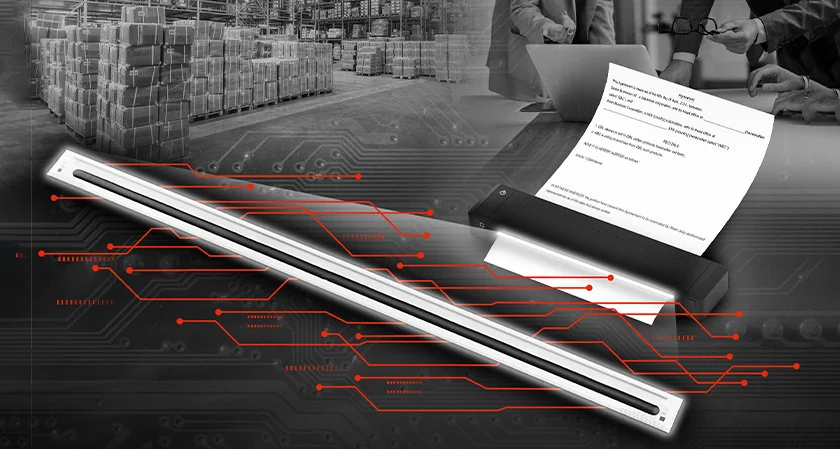 ROHM Develops a New Compact Thermal Printhead for A4-Sized Mobile Printers