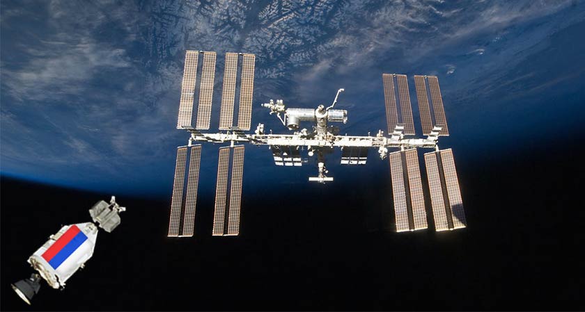 Russia Launches a New Module to the International Space Station (ISS)