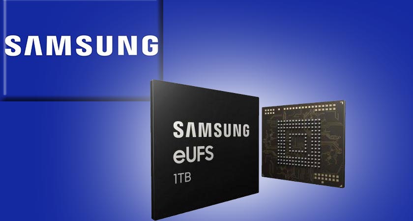Samsung unveils the World’s first ever one-terabyte (TB) Chip for Smartphones
