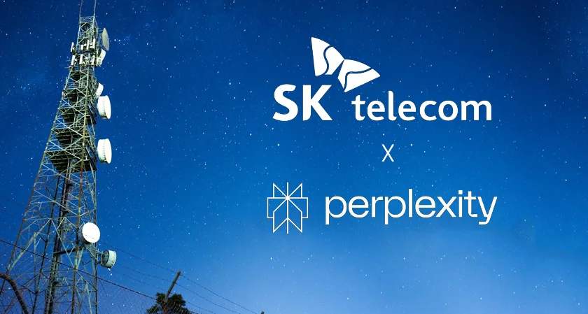 SK Telecom AI search startup Perplexity