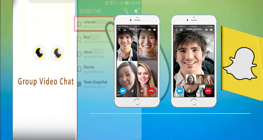 SnapChat Introduces Group Video Chat