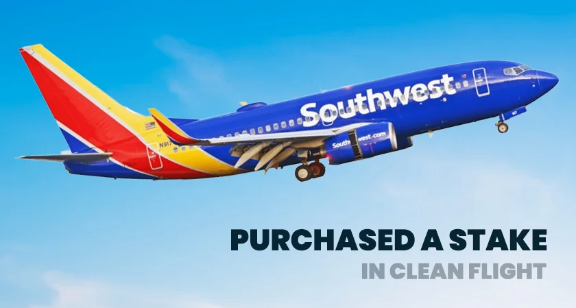 Southwest Airlines stake Clean Flight