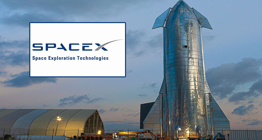 SpaceX’s massive Starship test rocket shines in Boca Chica