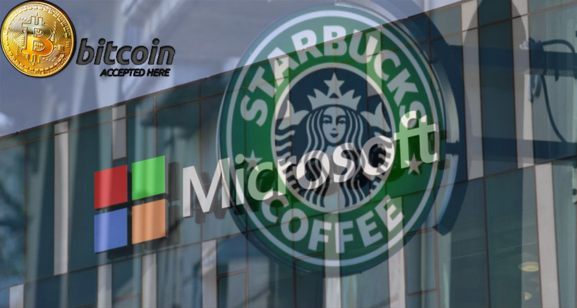 Starbucks to start Bitcoin and cryptocurrency Payments, Teams up with Microsoft