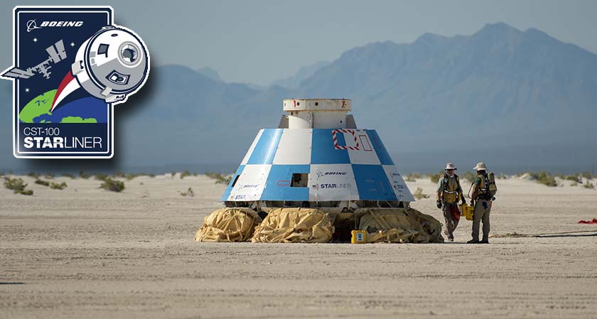 Boeing’s Starliner Spacecraft lands in the desert after shaky first flight to space
