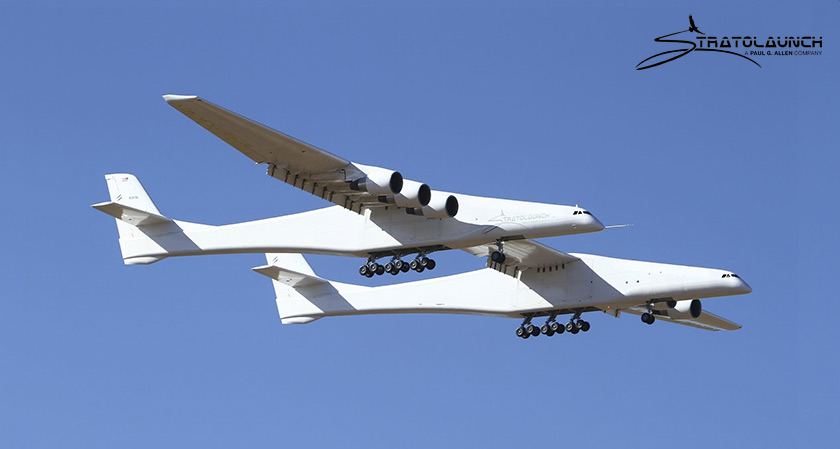 Stratolaunch successfully completes first flight
