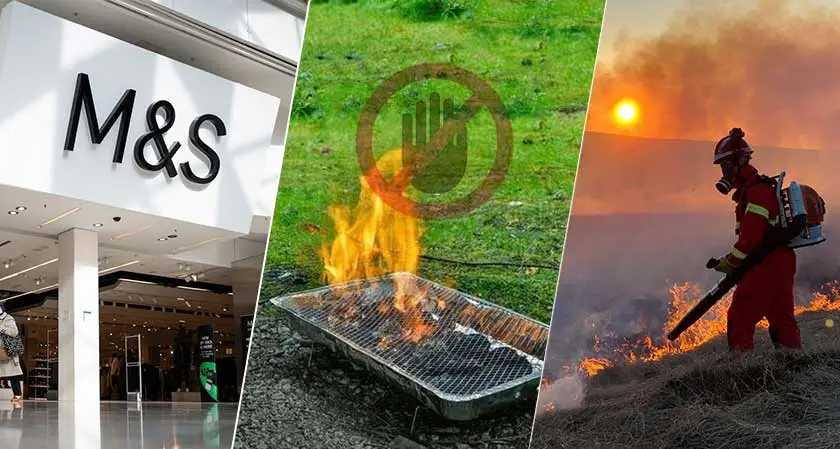 UK's M&S and other supermarket chains halt sales of disposable BBQs due to fire risk