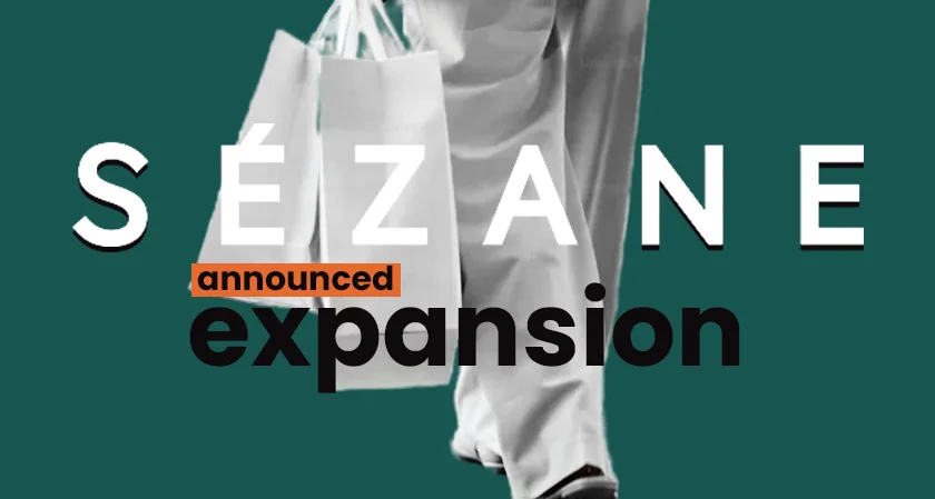 Sézane expansion network of stores